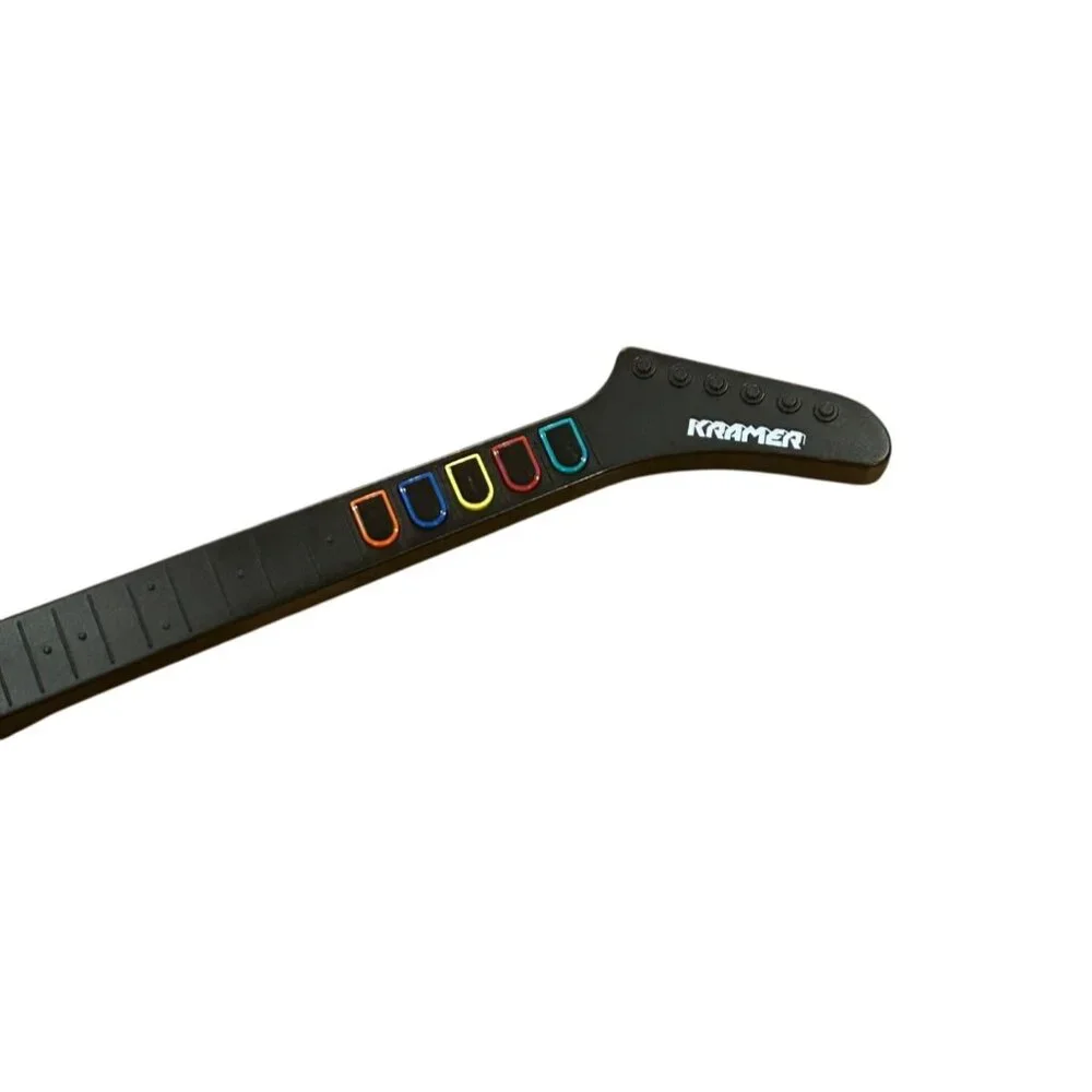 Guitar Hero Kramer Striker RedOctane Wireless Controller PS2 95119.805 No Dongle